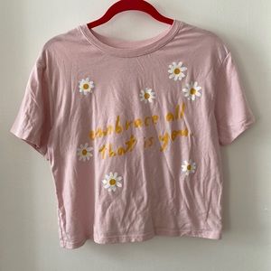 Cute pink tee shirt!
